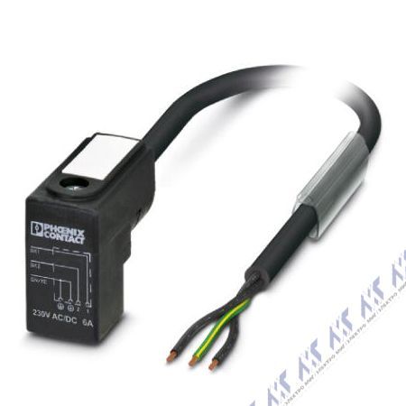 кабели с установленными разъемами sac-3p-5,0-pur/c