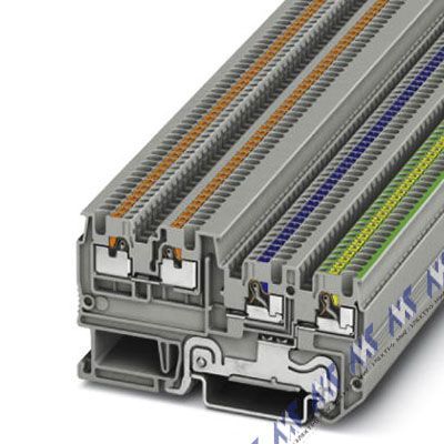 зажим push-in ptio 1,5/s/3-pe