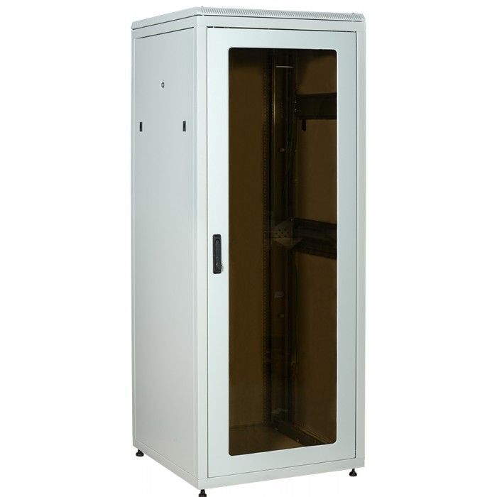 На фото: шкаф сетевой напольный ln05-33u8x-dp ITK LINEA N бренда IEK (ИЭК)