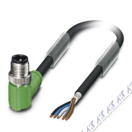 кабели с установленными разъемами sac-5p-m12mr/10,0-pur sh