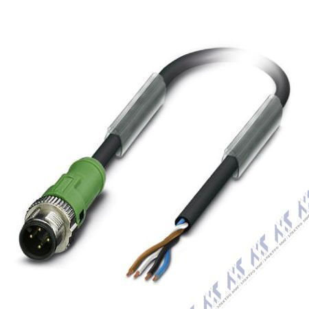 кабели с установленными разъемами sac-4p-ms/ 5,0-pur sco