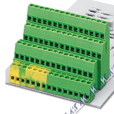На фото: клеммные блоки для печатного монтажа mk4ds 1,5/ 2-5,08 Phoenix Contact