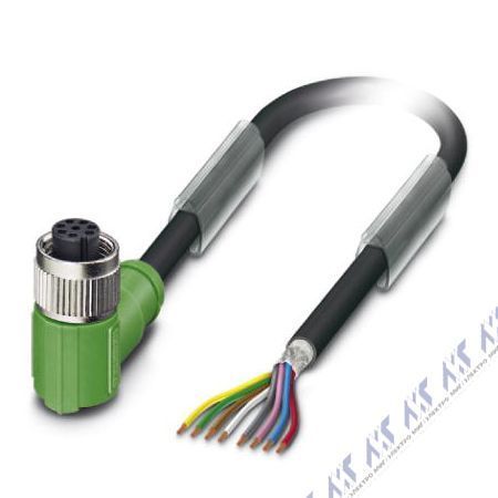 кабели с установленными разъемами sac-8p- 3,0-pur/m12fr sh