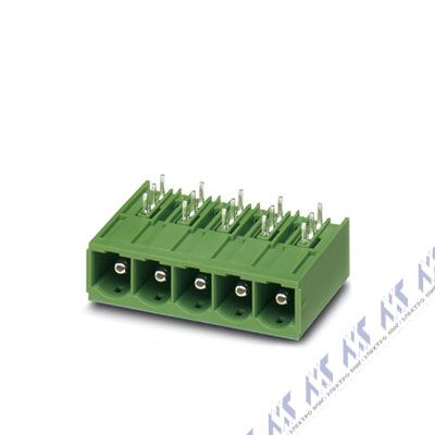 На фото: штекерные разъемы для печатных плат pc 6-16/ 2-g1u-10,16 Phoenix Contact