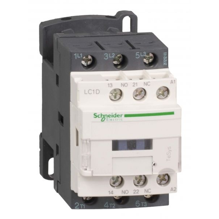 На фото: контакторы lc1d09m7 SCHNEIDER ELECTRIC (ШНАЙДЕР ЭЛЕКТРИК)