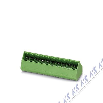 На фото: штекерные разъемы для печатных плат smstba 2,5/24-g Phoenix Contact