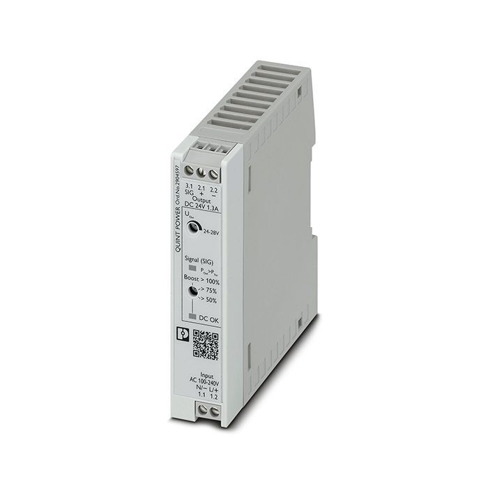 источники питания quint power с большим набором функций quint4-ps/1ac/24dc/1.3/sc