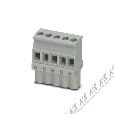 На фото: штекерные разъемы для печатных плат bcvp-500w-21 gy Phoenix Contact