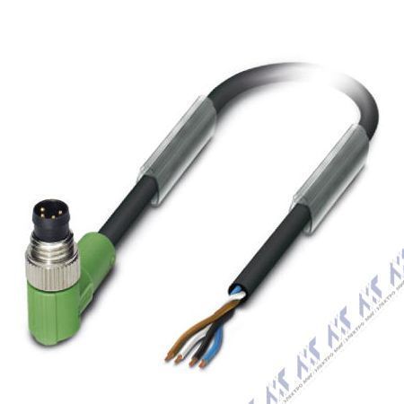 кабели с установленными разъемами sac-4p-m 8mr/10,0-pur