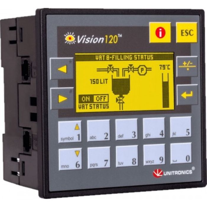 На фото: процессоры CPU v12022r1 для программируемых контроллеров UNITRONICS VISION (Юнитроникс)
