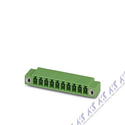 На фото: штекерные разъемы для печатных плат emc 1,5/ 4-gf-3,5 Phoenix Contact