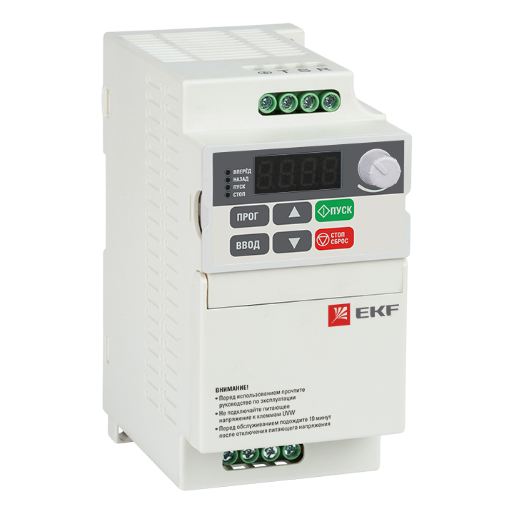 Преобразователь частоты 0,75/1,5кВт 3х400В VECTOR-75 compact EKF Basic 