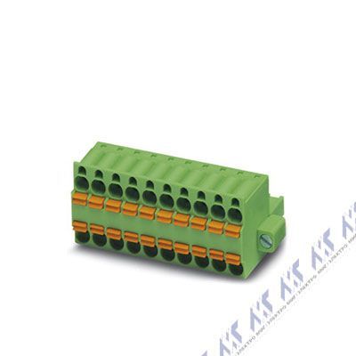 На фото: штекерный разъем для печатной платы tfkc 2,5/ 9-stf-5,08 Phoenix Contact