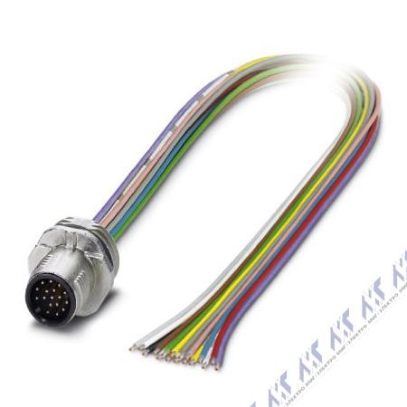 встраиваемые разъемы sacc-e-ms-17con-m16/0,5 sco