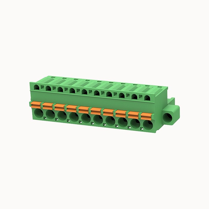 На фото клеммник нажимной на плату 2EDGKDM-5.0-10P-14-00A(H) DEGSON (Дегсон) 