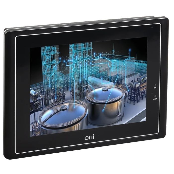 На фото: сенсорная панель оператора HMI etg-cp-097 ONI 