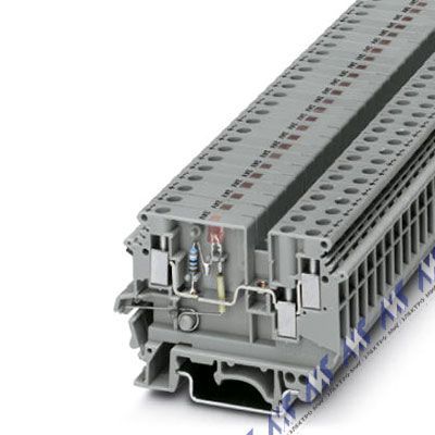 клеммы конструктивных элементов винтовой зажим udk 4-ula 24 rd/o-u