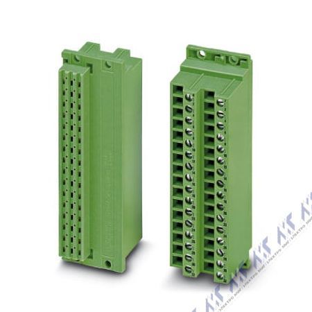 19-дюймовые планки с пружинными контактами front-sfl 2,5/f32/zb