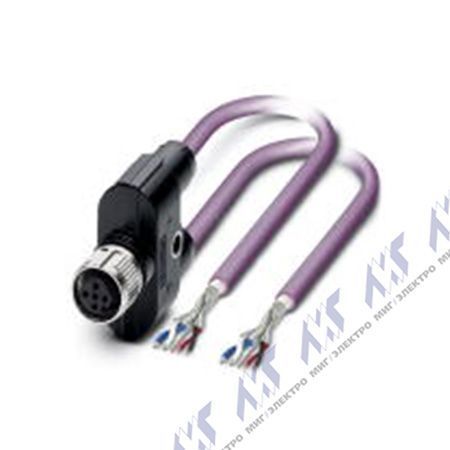 кабели с установленными разъемами sac-5py-f/2x15,0-920
