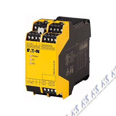 реле безопасности esr4, esr5, easysafety es4p esr5-no-31-24v-230vac-dc