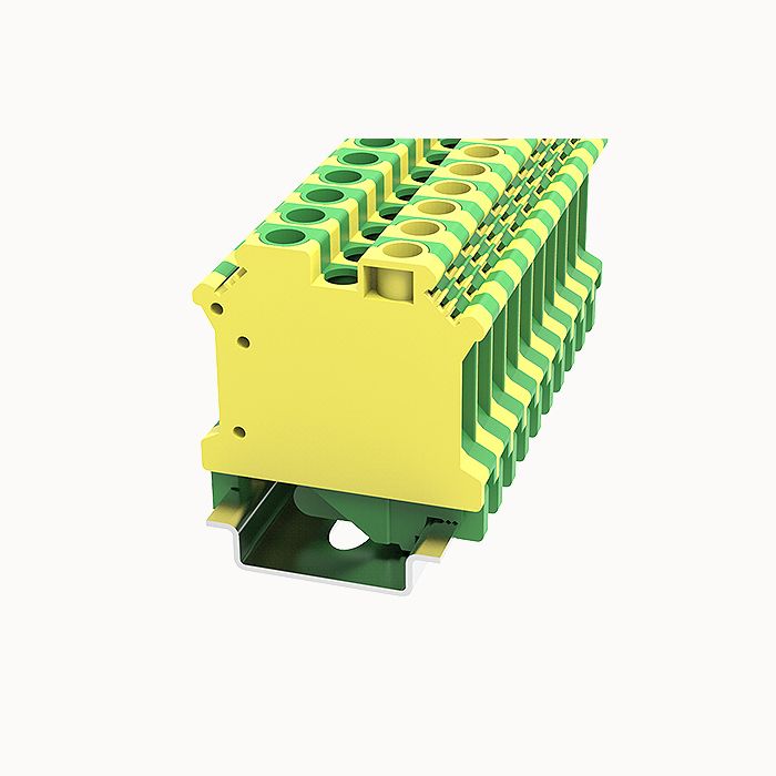 На фото: Клеммы заземления pc6-pe-01p-1y-00a(h) DEGSON (Дегсон) 