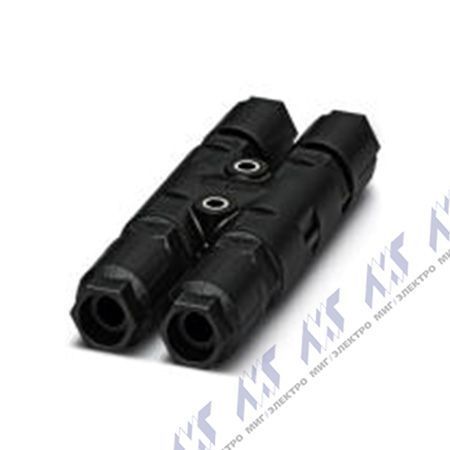 h-разветвитель qpd h 2pe1,5 4x4-9 bk