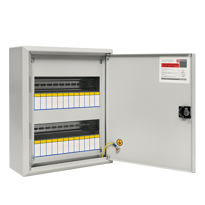 На фото: щрн-24 пласт.замок (350х300х120) ip31 ekf proxima ЭКФ (ЕКФ)