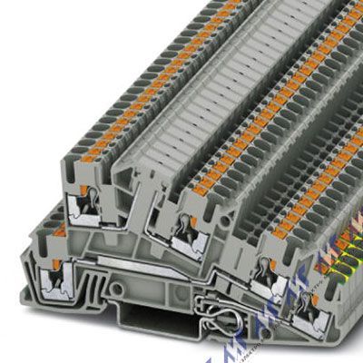 зажим push-in pti 2,5-pe/l/lb