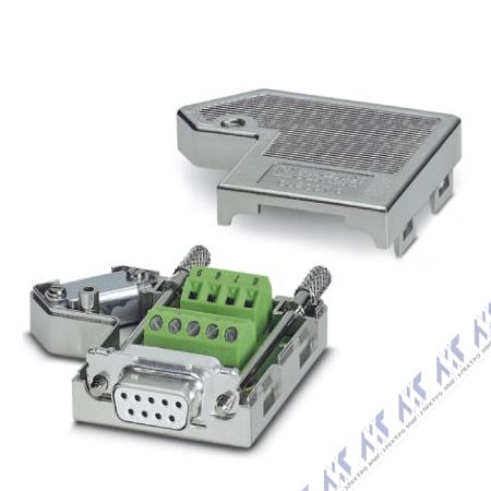 шинный штекер d-sub subcon 9/f-sh