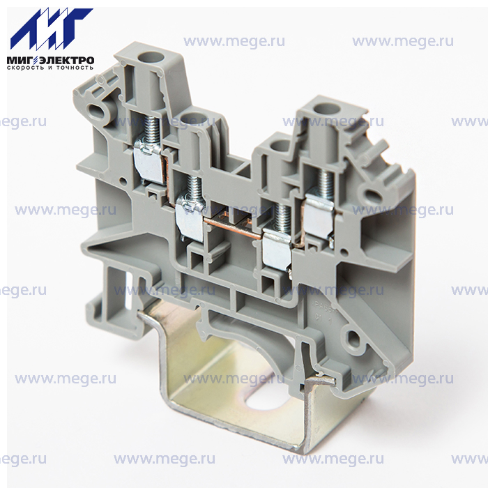 На фото: проходные клеммы dc2.5-qu-01p-11-00a(h) DEGSON (Дегсон) 