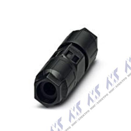 кабельный соединитель qpd c 2pe1,5 2x8-13 bk