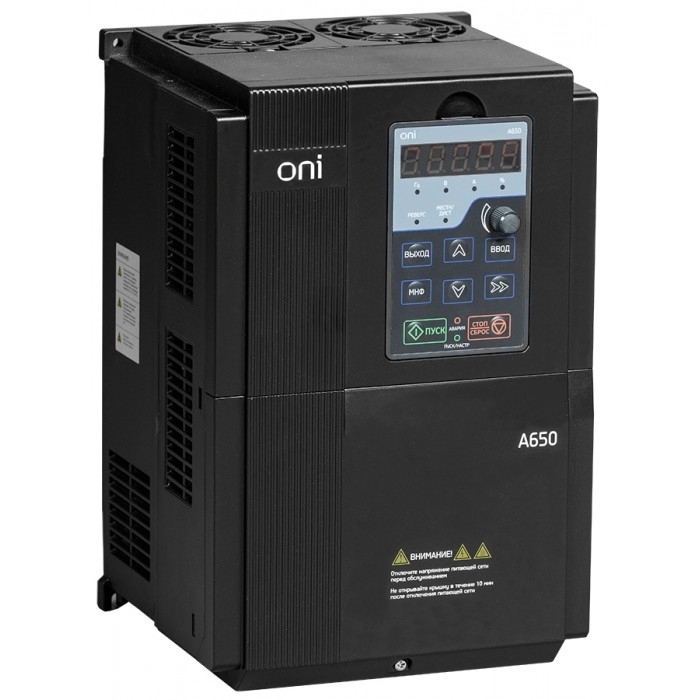 На фото: преобразователь частоты a650-33e18t ONI