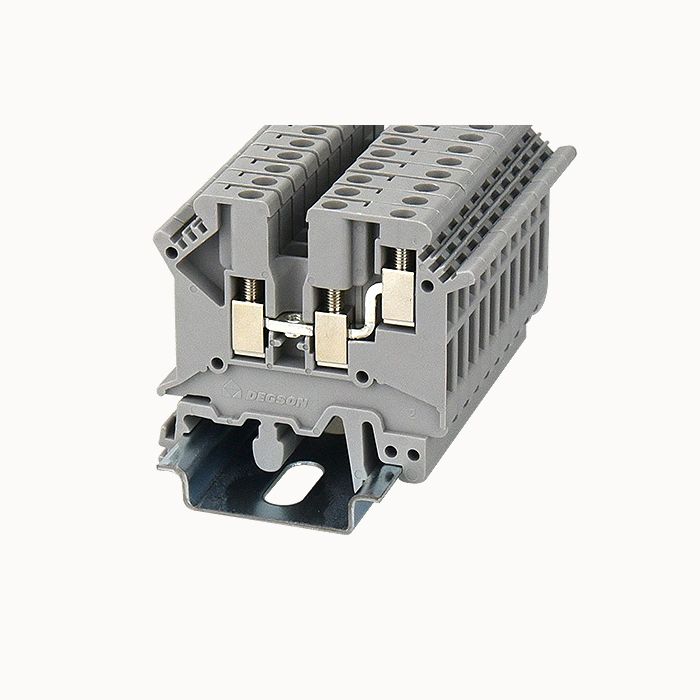 На фото: Клеммы проходные pc2.5-tw-01p-16-00a(h) DEGSON (Дегсон) 