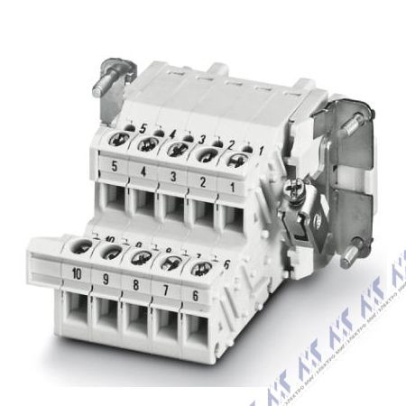 адаптер клеммного модуля hc-b 10-a-ut-pel-f