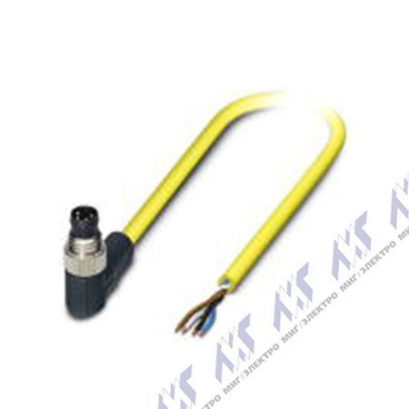 кабели с установленными разъемами sac-4p-m8mr/10,0-542 bk