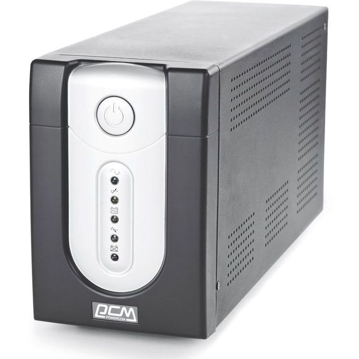 На фото: ИБП источник бесперебойного питания imp-2000ap POWERCOM IMPERIAL для дома/офиса/рабочих станций