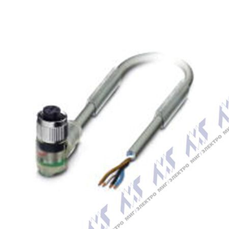 кабели с установленными разъемами sac-4p- 5,0-800/m12fr-3l