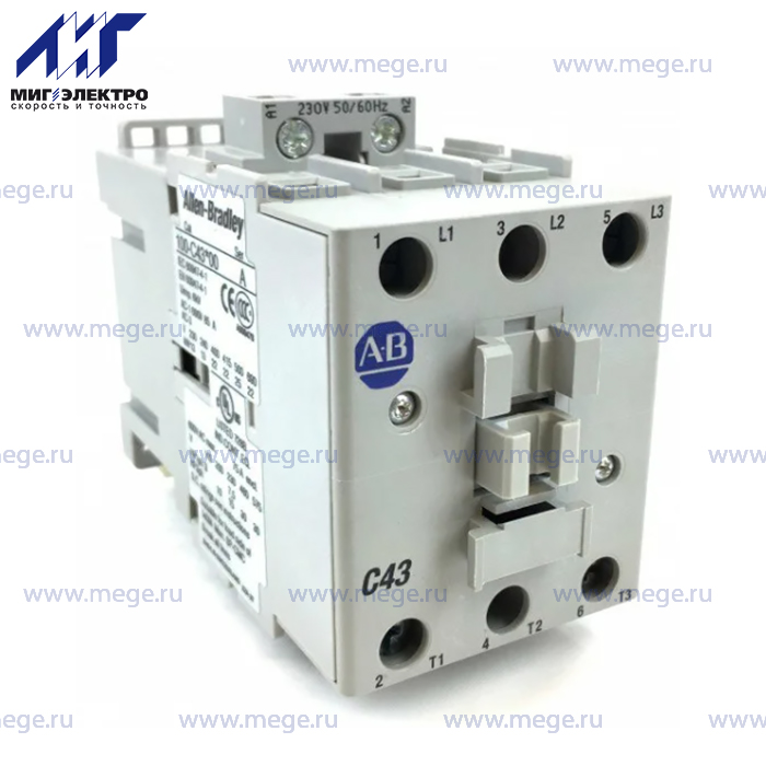 Allen Bradley Контакторы AC-3, 100-C43KF00 