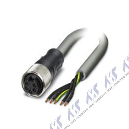 кабели с установленными разъемами sac-5p- 7,5-430/minfs pwr