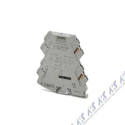На фото: измерительный преобразователь температуры  mini mcr-2-tc-ui Phoenix Contact 