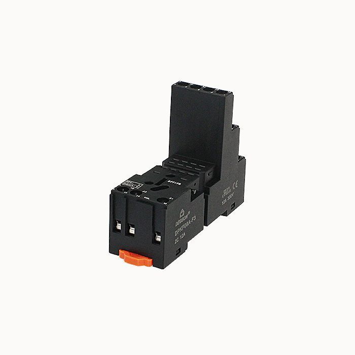 На фото розетка для реле dpkf08a-f3-00a(h) DEGSON 