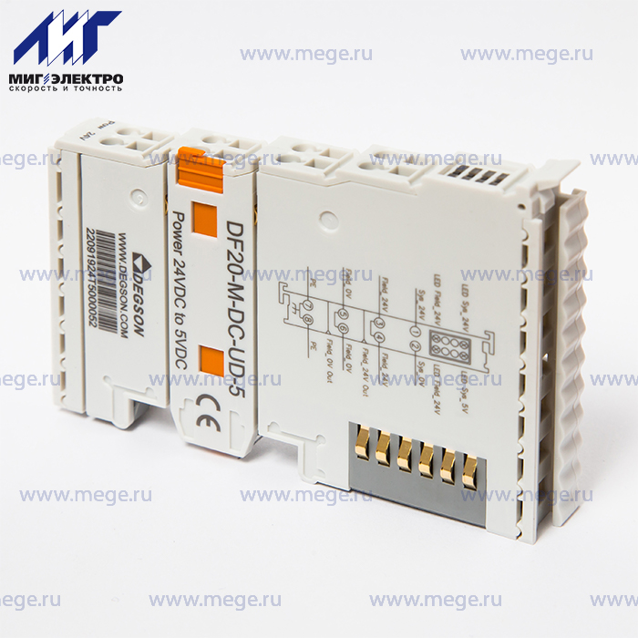 фото Модули питания DF20, артикул DF20-M-DC-UD-5, DEGSON (Дегсон) 