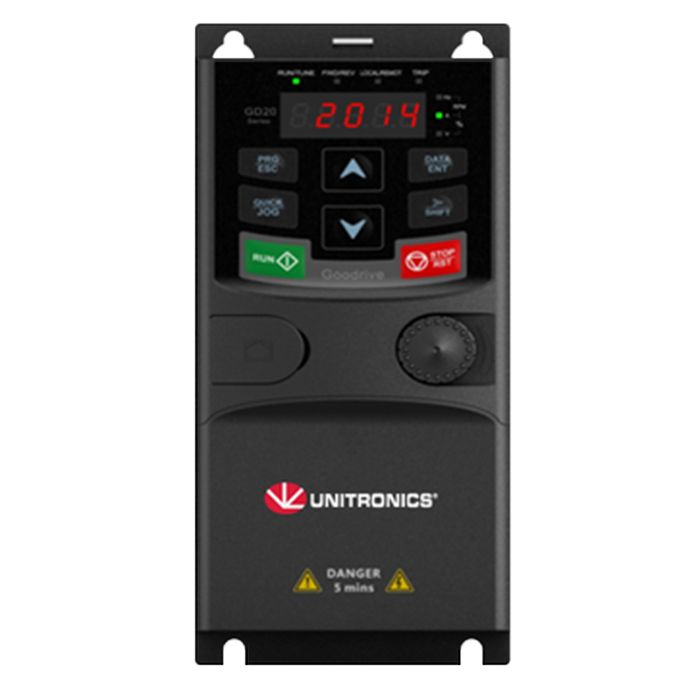 На фото: частотный преобразователь umi0007beb1 UNITRONICS (Юнитроникс) 