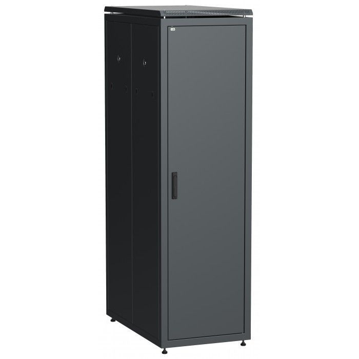 На фото: шкаф сетевой напольный ln05-33u61-mm ITK LINEA N бренда IEK (ИЭК)