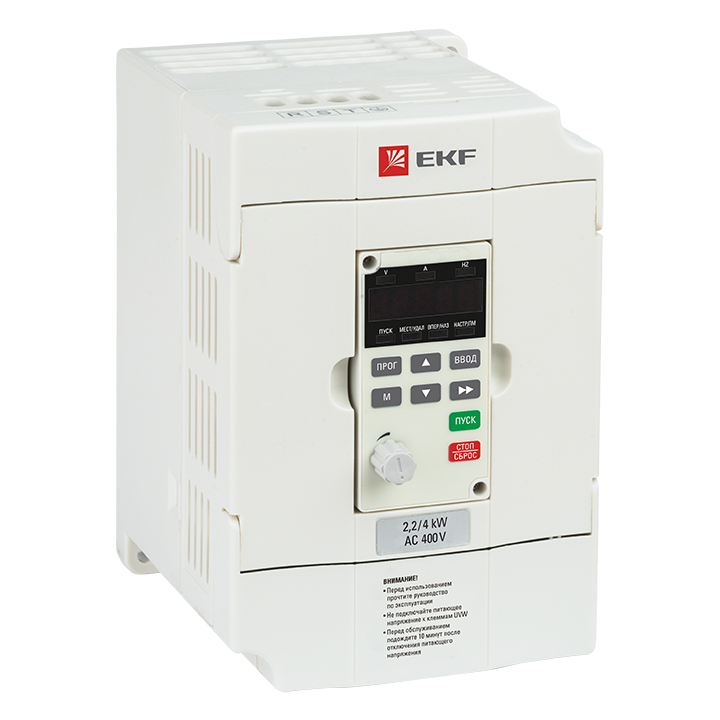 Преобразователь частоты 1,5/2,2кВт 3х400В VECTOR-75 EKF Basic 