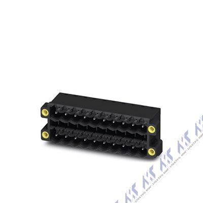 На фото: штекерные разъемы для печатных плат ccdn 2,5/13-g1f p26 thr Phoenix Contact