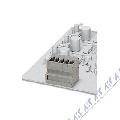 На фото: штекерные разъемы для печатных плат st 4-pcbv/ 5-g-6,2 Phoenix Contact