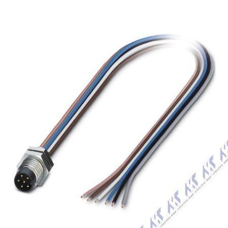 встраиваемые разъемы sacc-dsi-m 8ms-6con-m 8/0,5