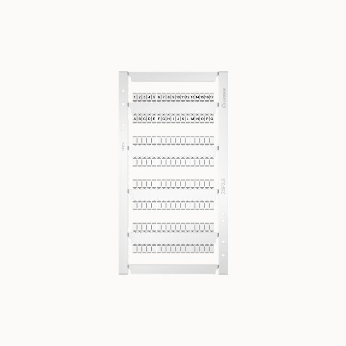 На фото: маркировка клемм zsf3.5-136p-19-00a(h) DEGSON (Дегсон) 