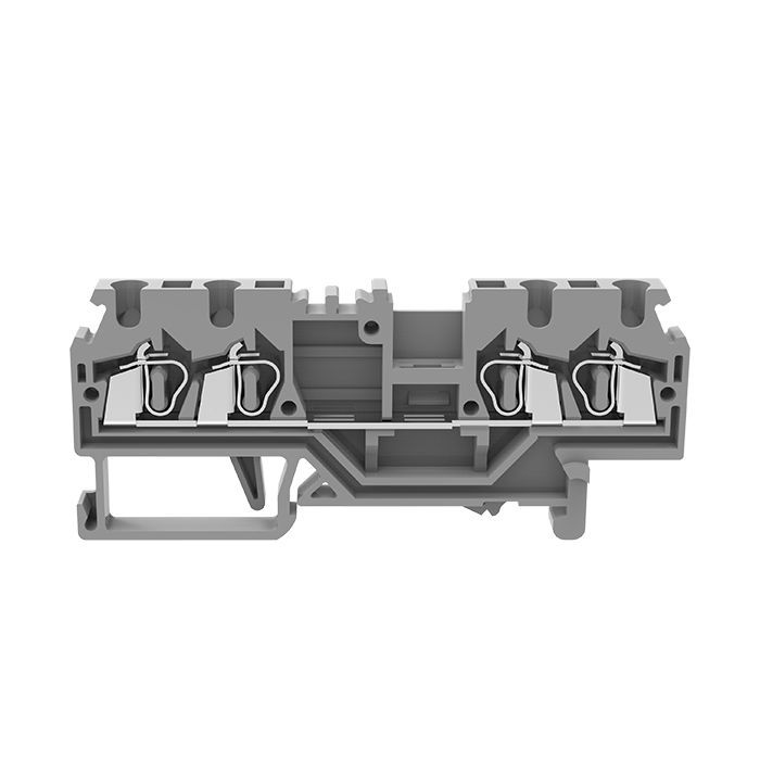 На фото: клеммы на DIN-рейку ws2.5-qu-01p-11-00a(h) DEGSON (Дегсон) 